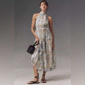 NWT Size XSP - Anthropologie  Somerset Maxi Dress: Halter Edition (NWT US$198)